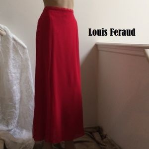 Louis Feraud Long Chiffon Skirt 14